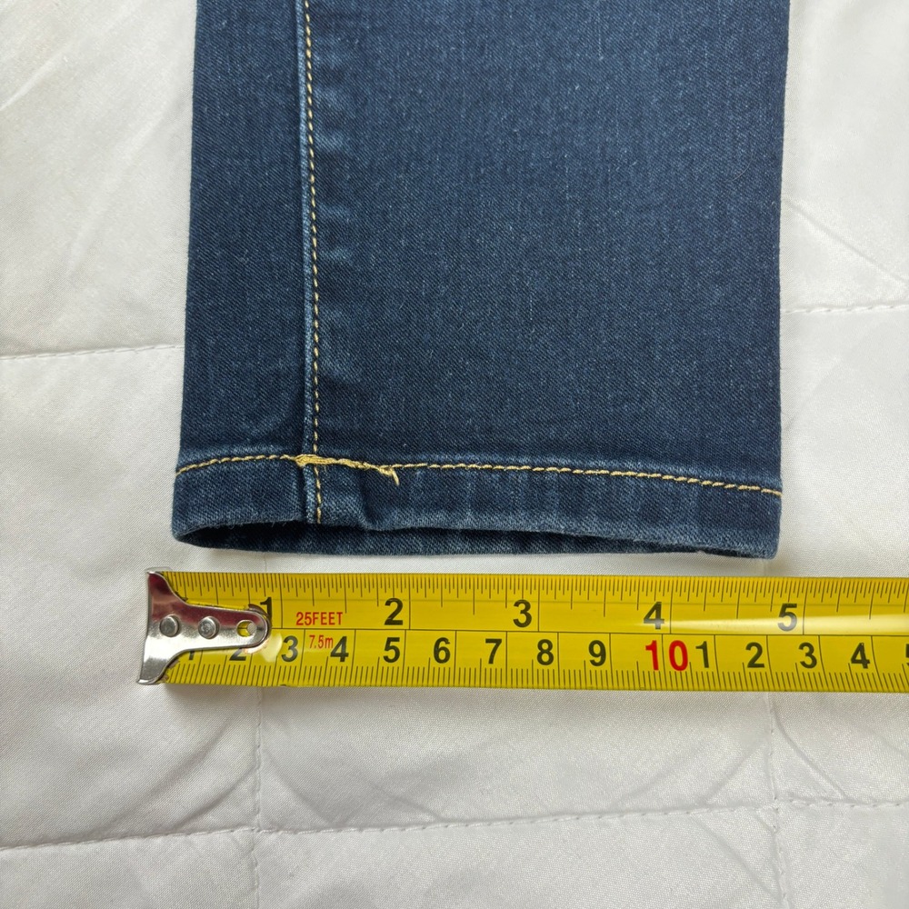 Michael Kors Izzy Skinny Jeans Womens 8 Dark Wash Stretch Denim Mid Rise - Picture 10 of 10